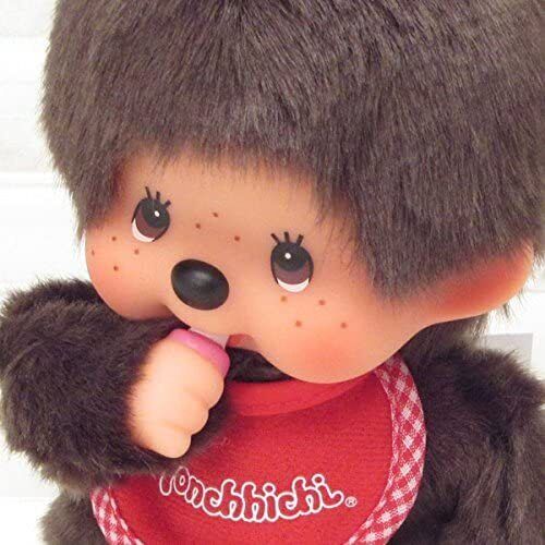 Monchhichi Kiki Le Vrai – Marron Aux Yeux Bleus – Peluche Sekiguchi – Occasion
