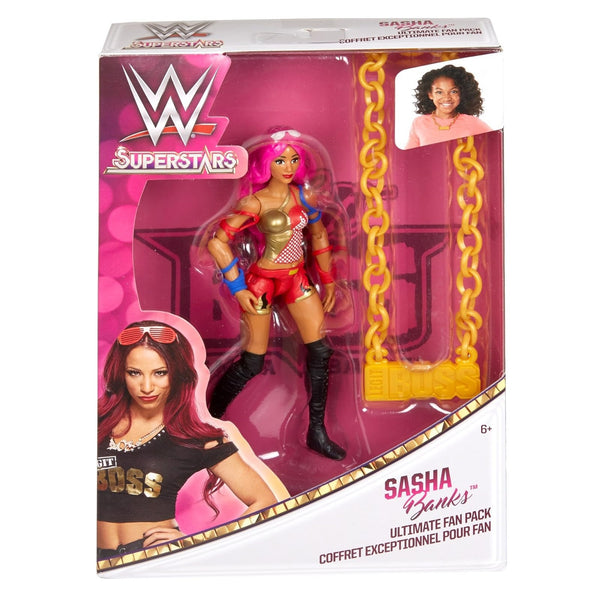 WWE Superstars - Sasha Banks Ultimate Fan Pack Action Figure  Alfy's New &  Vintage Toy Shop
