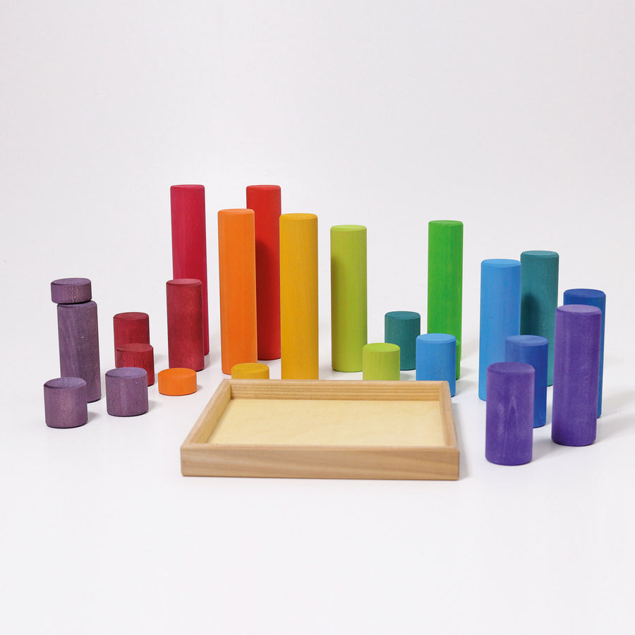 Grimm’s Rollers Large Building Set Rainbow