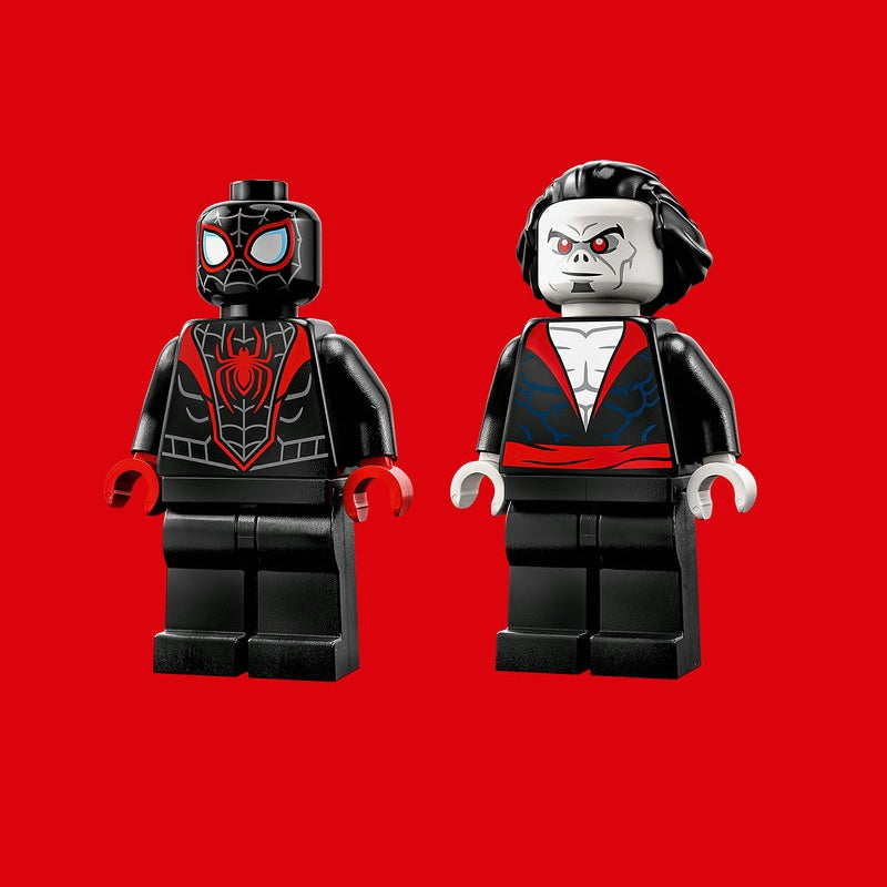 LEGO - 76244 Marvel Spiderman Miles Morales vs. Morbius