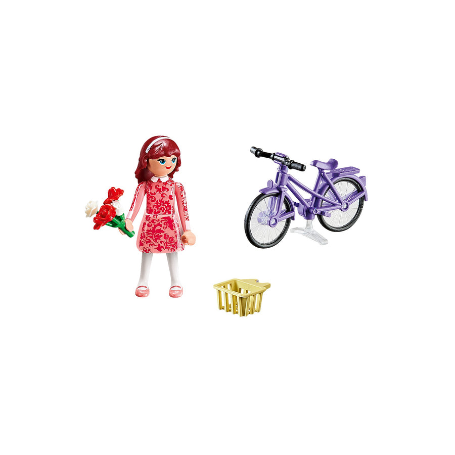 Playmobil - 70124 Maricela with Bicycle