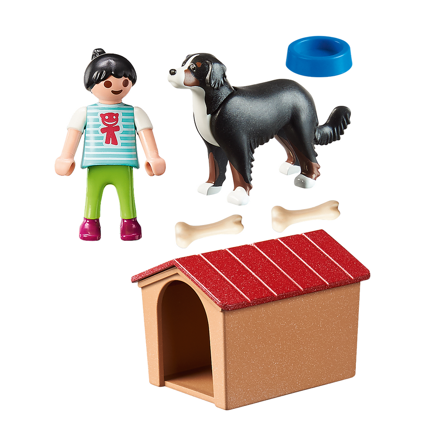 Playmobil Country 70136 - Dog with Doghouse + BONUS