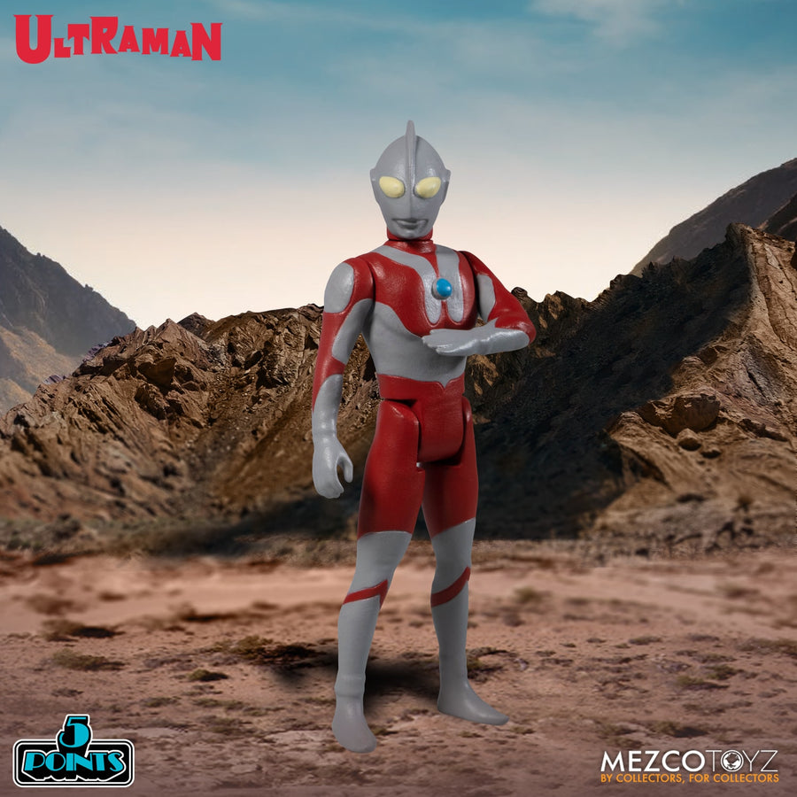 Mezco Ultraman and Red King 5-Points Boxed Set