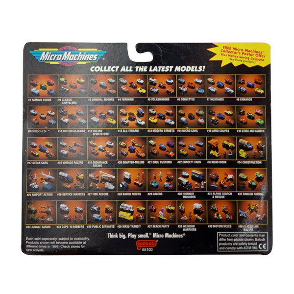 Micro Machines 4 Ferraris 1997 Alfy s New Vintage Toy Shop