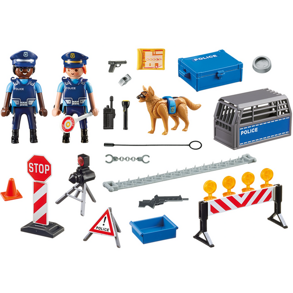 Playmobil 6924 Police Road Block Alfy s New Vintage Toy Shop