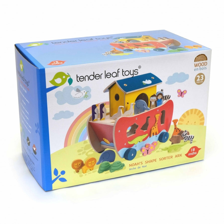 Tender Leaf Toys - Noah's Shape Sorter Ark