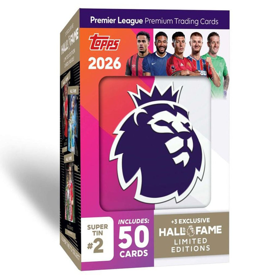 Topps 2026 Premier League Trading Cards Super Tin (Assortment)