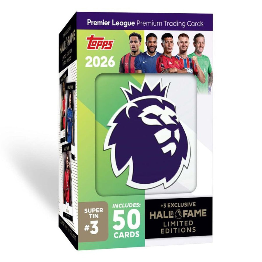 Topps 2026 Premier League Trading Cards Super Tin (Assortment)