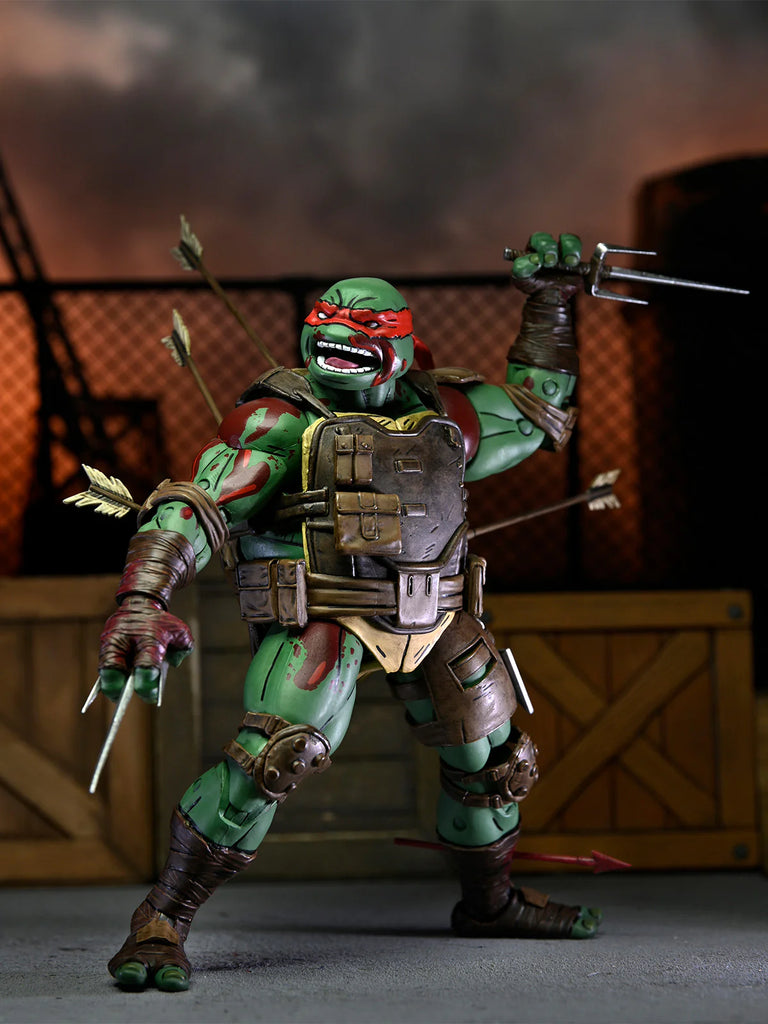 TMNT - The Last Ronin Ultimate Raphael (First to Fall) 7" Action Figure