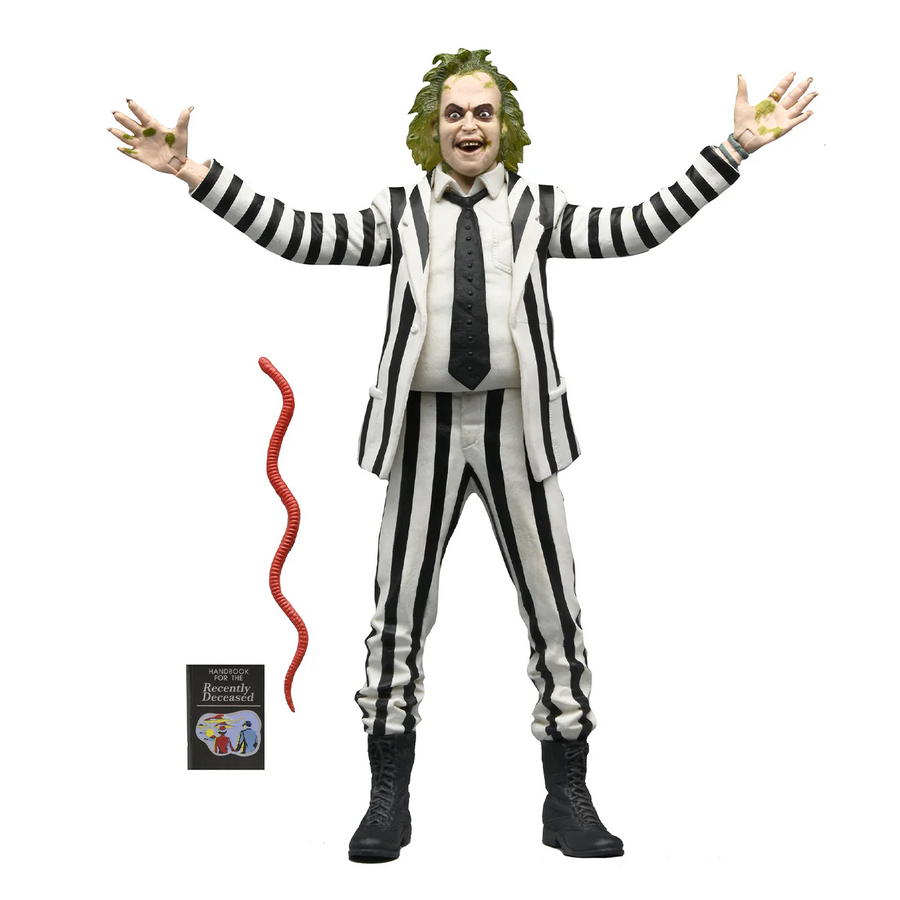 Beetlejuice (1988) - Blck & White Striped Suit - 7