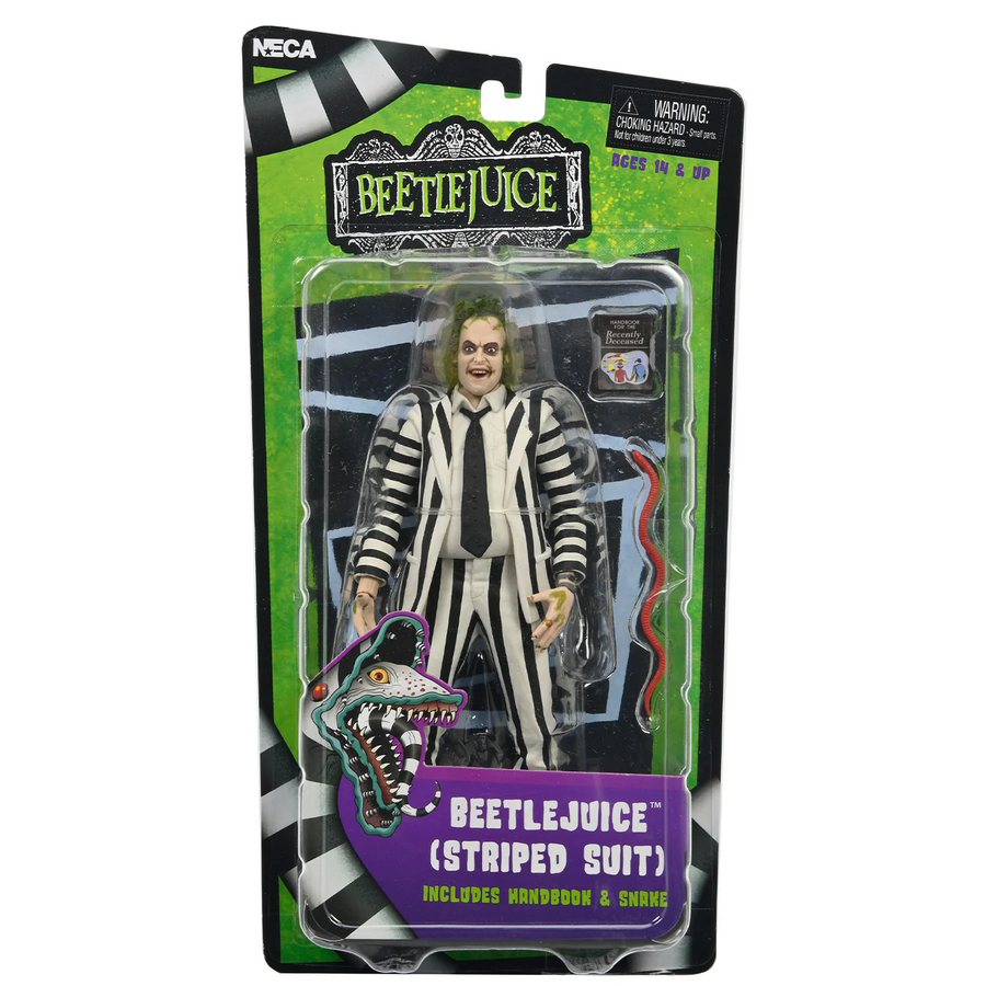 Beetlejuice (1988) - Blck & White Striped Suit - 7