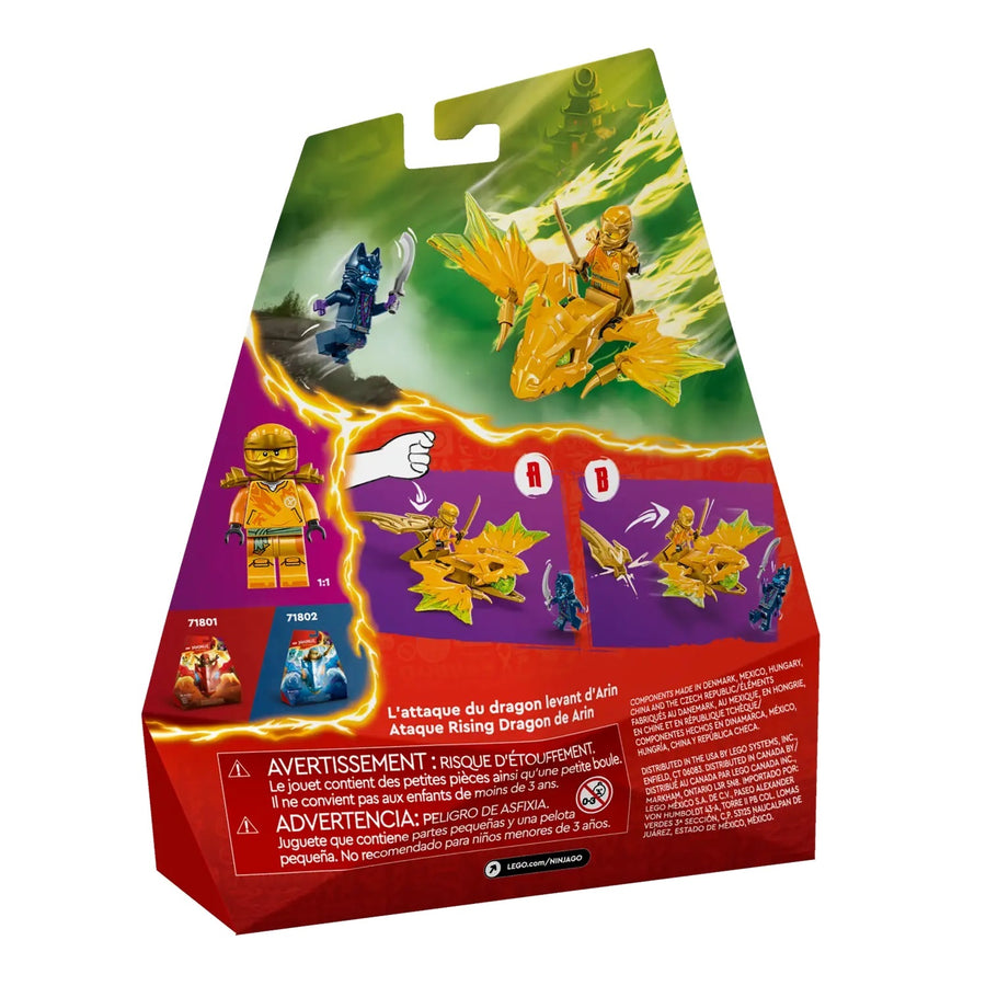 LEGO - 71803 Ninjago Arin's Rising Dragon Strike – Alfy's New & Vintage ...