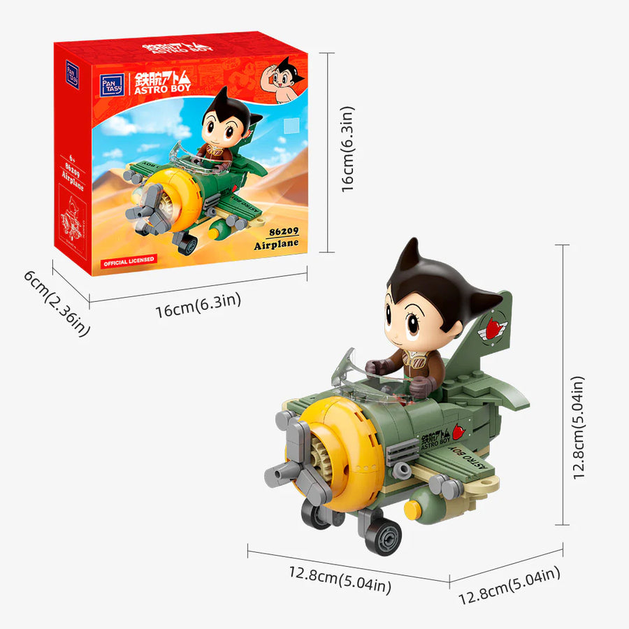 Pantasy 86209 - Astro Boy Airplane Building Set 161pcs