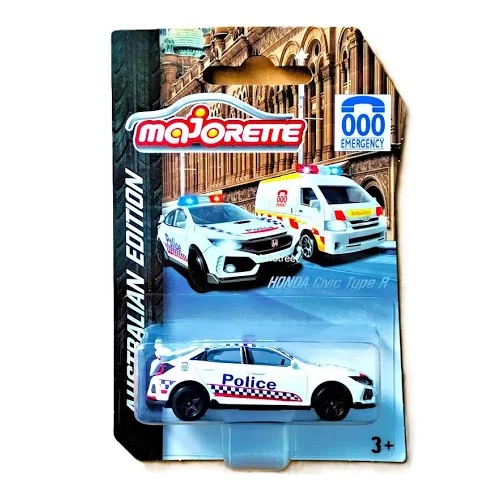 Majorette Australian NSW Police Car Honda Civic