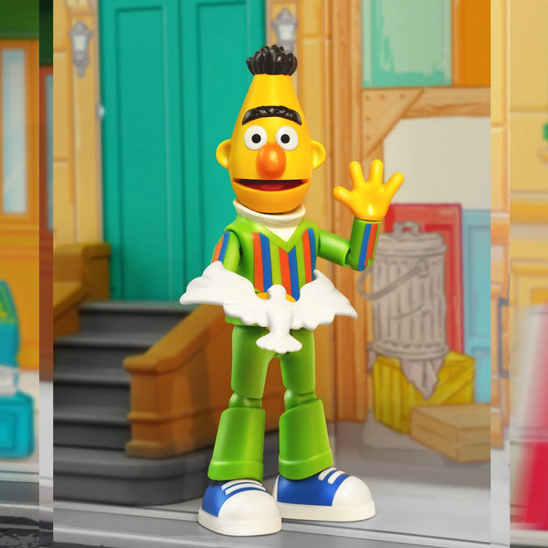 Blokees - Sesame Street BERT PreCool Poseable Snap-together Action Fig ...