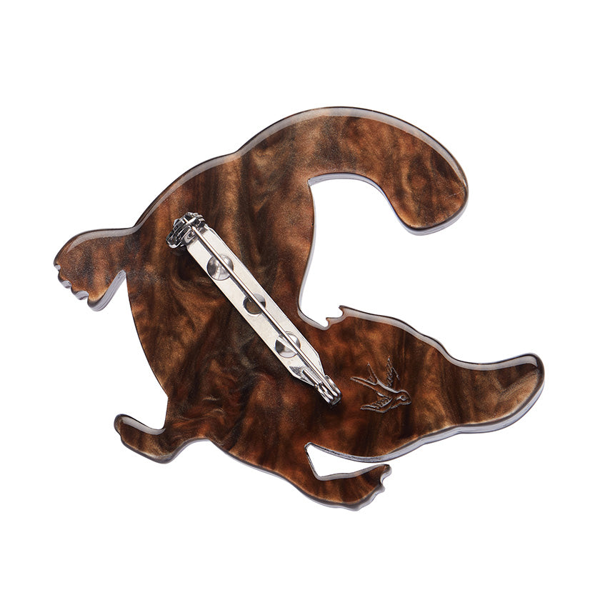 Erstwilder -  Australiana Puddles the Platypus Brooch