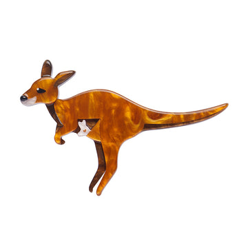 Erstwilder -  Australiana Joy the Kangaroo Brooch