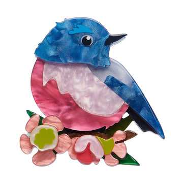 Erstwilder -  Australiana Riley the Robin Brooch