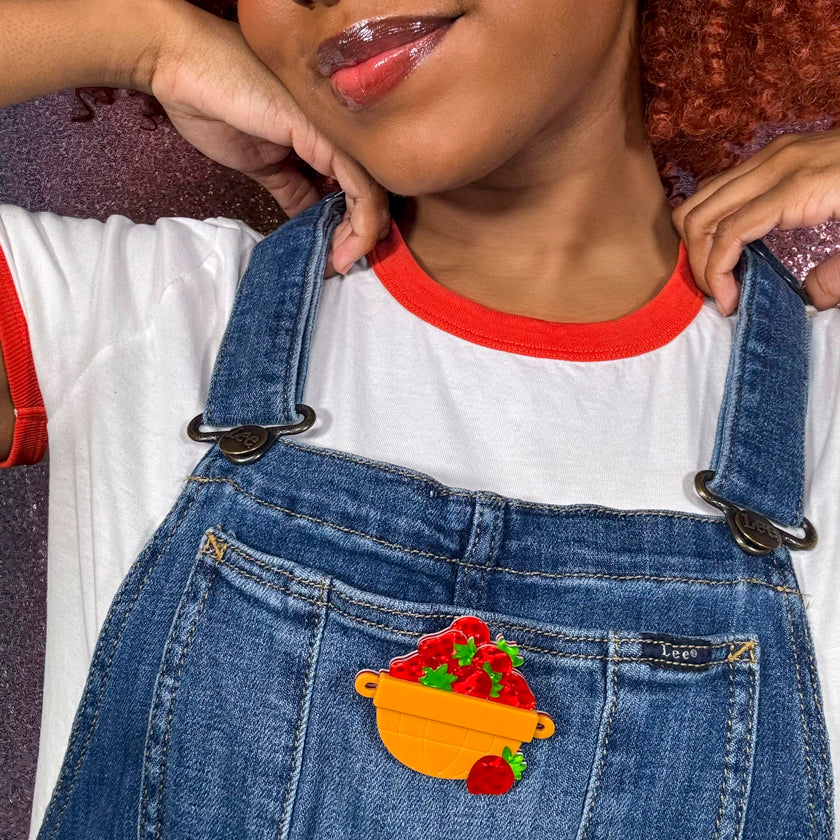 Erstwilder x Strawberry Shortcake 2 - Strawberry Havest BONUS Brooch
