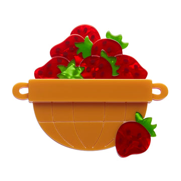Erstwilder x Strawberry Shortcake 2 - Strawberry Havest BONUS Brooch