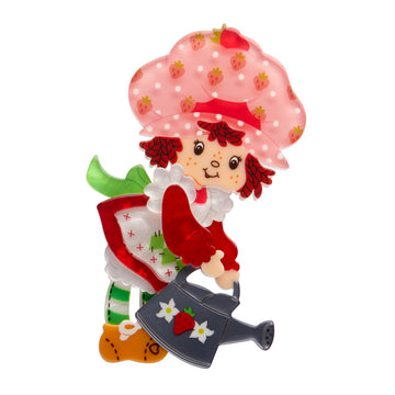 Erstwilder x Strawberry Shortcake 2 - Strawberry Gardening Brooch