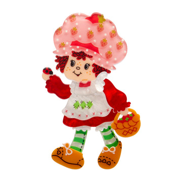 Erstwilder x Strawberry Shortcake 2 - Strawberry Strolling Brooch