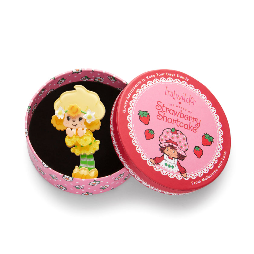Erstwilder x Strawberry Shortcake 2 - Lemon Meringue Brooch