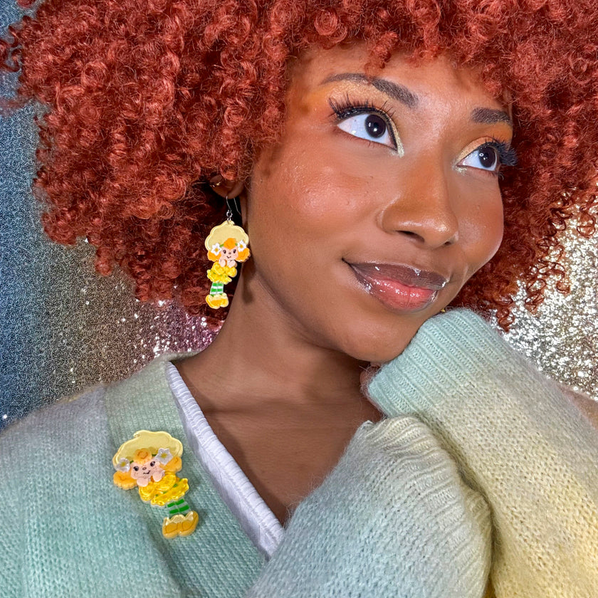 Erstwilder x Strawberry Shortcake 2 - Lemon Meringue Brooch