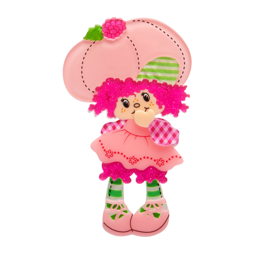 Erstwilder x Strawberry Shortcake 2 - Raspberry Tart Brooch