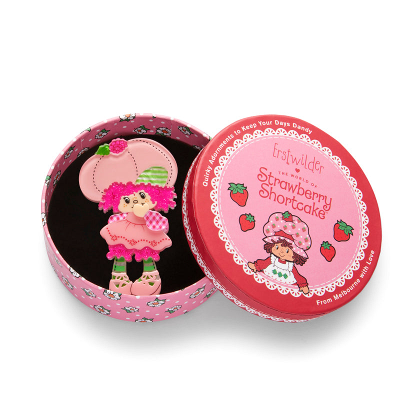 Erstwilder x Strawberry Shortcake 2 - Raspberry Tart Brooch