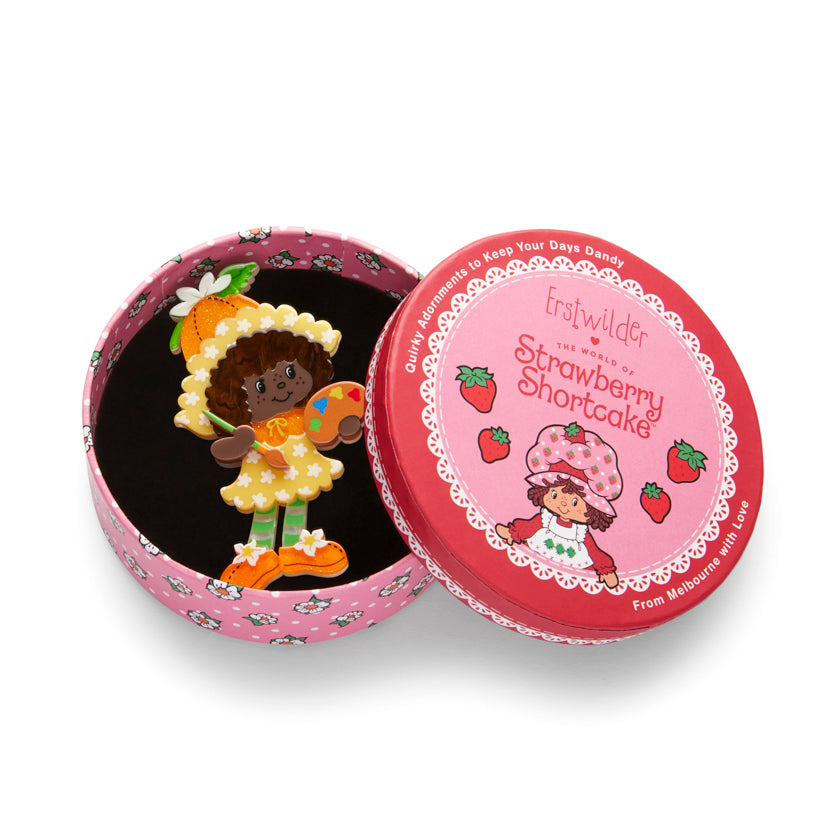 Erstwilder x Strawberry Shortcake 2 - Orange Blossom Brooch