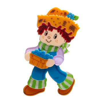 Erstwilder x Strawberry Shortcake 2 - Huckleberry Pie Brooch