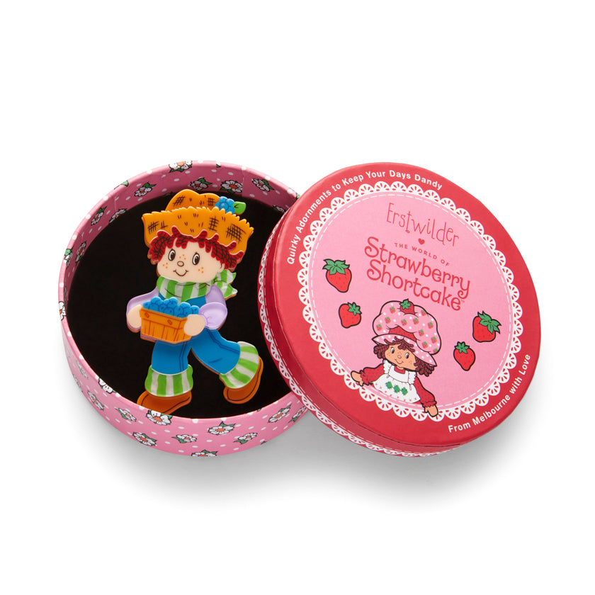 Erstwilder x Strawberry Shortcake 2 - Huckleberry Pie Brooch