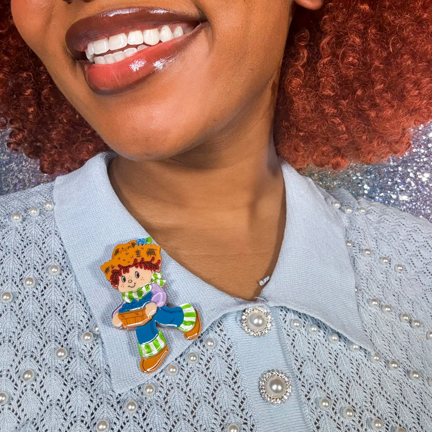 Erstwilder x Strawberry Shortcake 2 - Huckleberry Pie Brooch