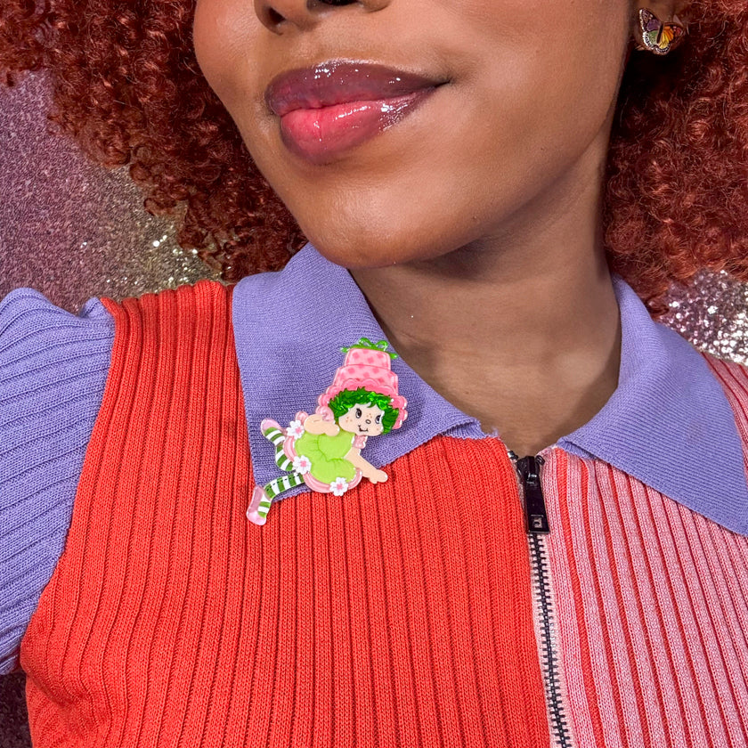 Erstwilder x Strawberry Shortcake 2 - Lime Chiffon Brooch