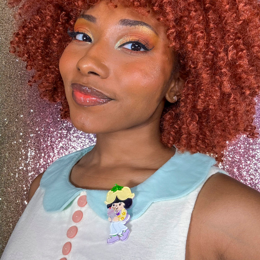 Erstwilder x Strawberry Shortcake 2 - Almond Tea Brooch