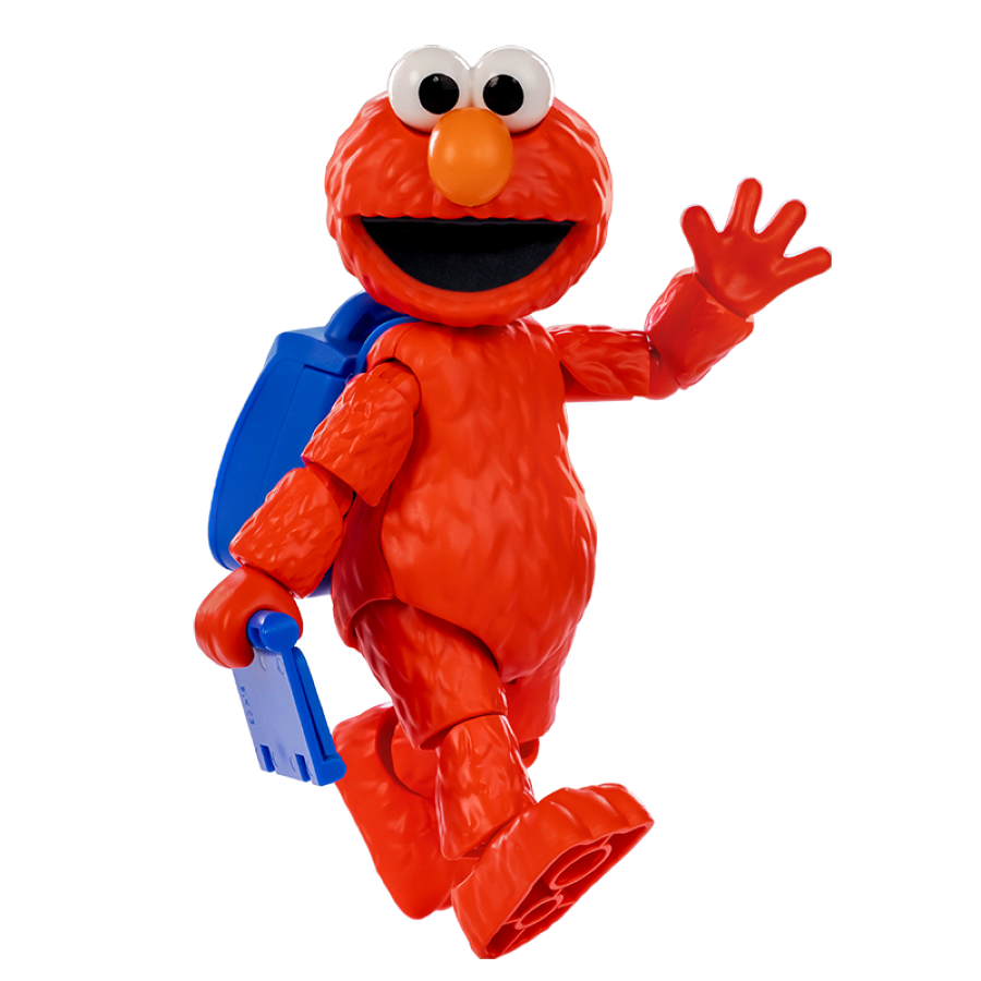 Blokees - Sesame Street ELMO PreCool Poseable Snap-together Action Figure