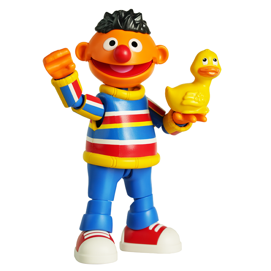 Blokees - Sesame Street ERNIE Poseable Snap-together Action Figure