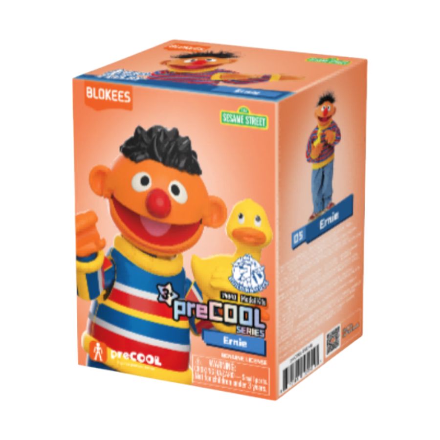 Blokees - Sesame Street ERNIE Poseable Snap-together Action Figure