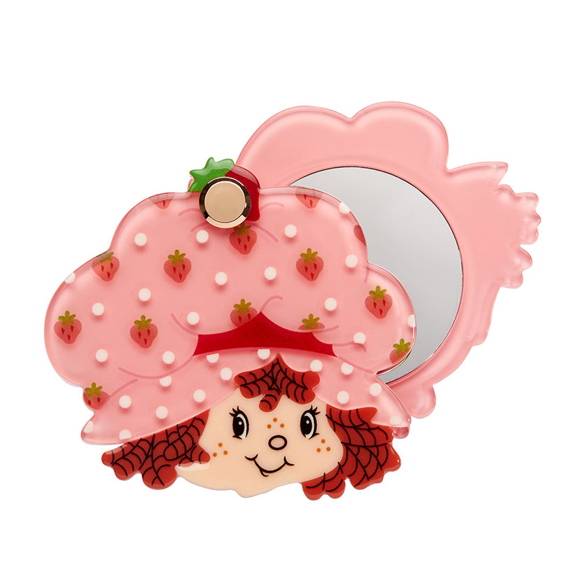 Erstwilder x Strawberry Shortcake - Big Adorable Strawberry Smile Mirror Compact