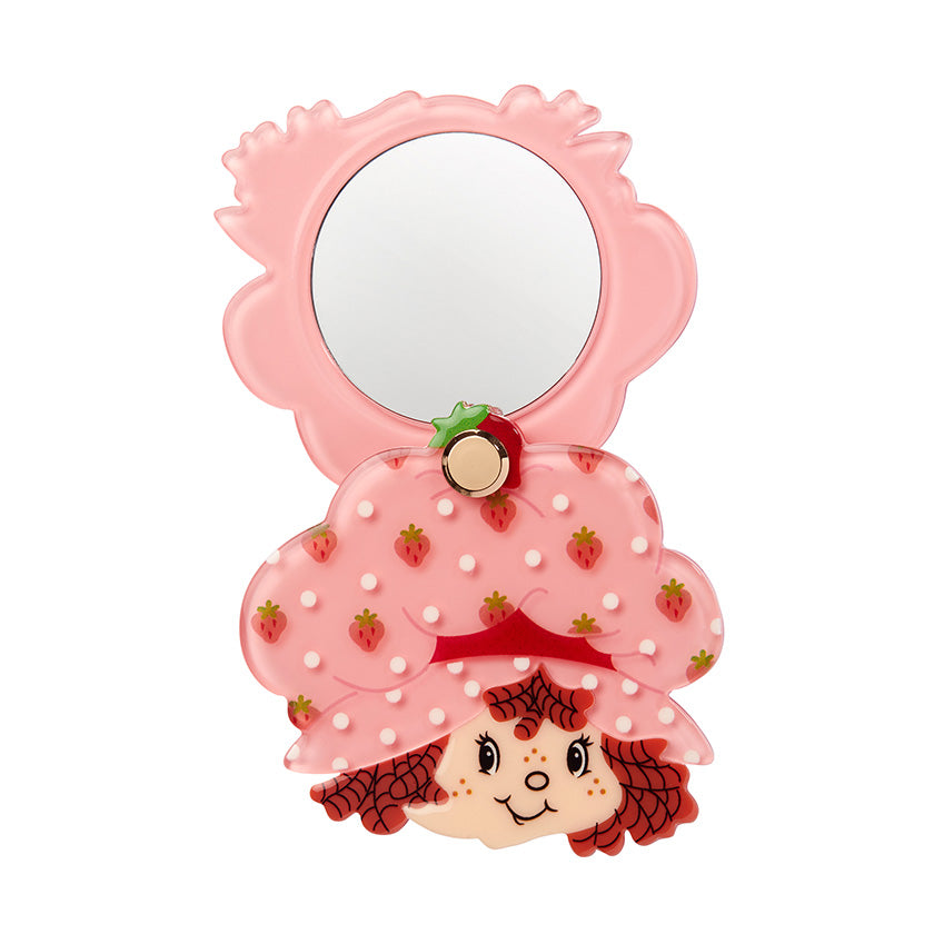 Erstwilder x Strawberry Shortcake - Big Adorable Strawberry Smile Mirror Compact