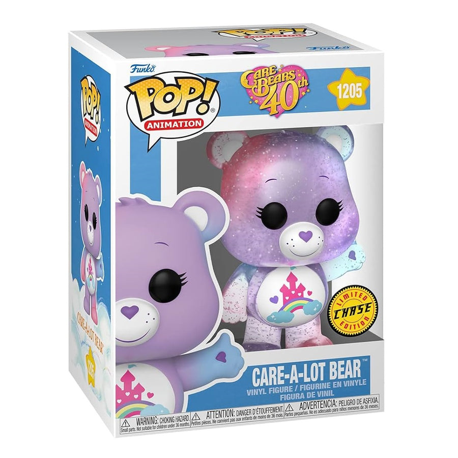 Care Bear - Care-a-Lot Bear (Limited Chase Translucent Edition) Pop! Vinyl Figures No. 1205