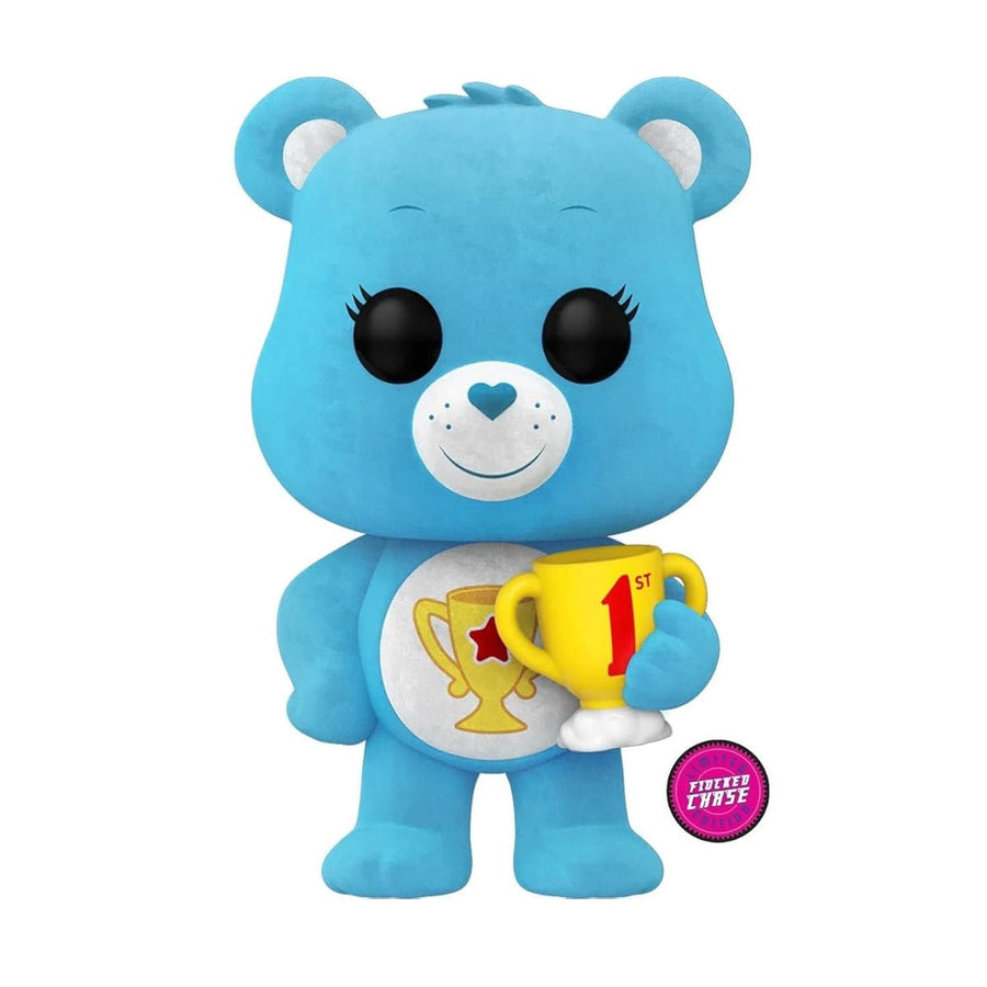 Care Bear - Champ Bear (Limited Chase Flocked Edition) Pop! Vinyl Figures No. 1203