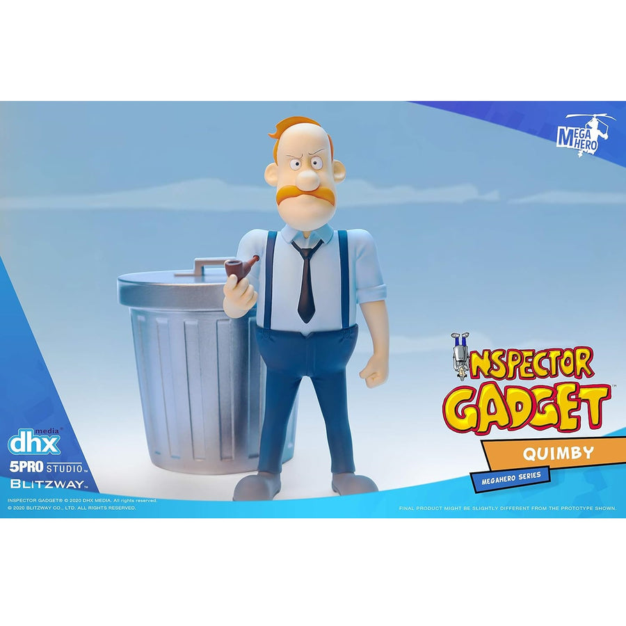 Inspector Gadget - Chief QUIMBY Deluxe 1:12 Scale Action Figure