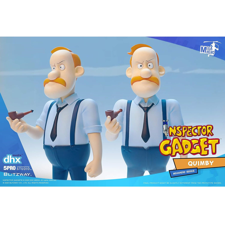 Inspector Gadget - Chief QUIMBY Deluxe 1:12 Scale Action Figure