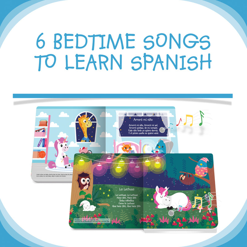 Ditty Bird - Canciones De Cuna Musical Board Book- Spanish Lullabies