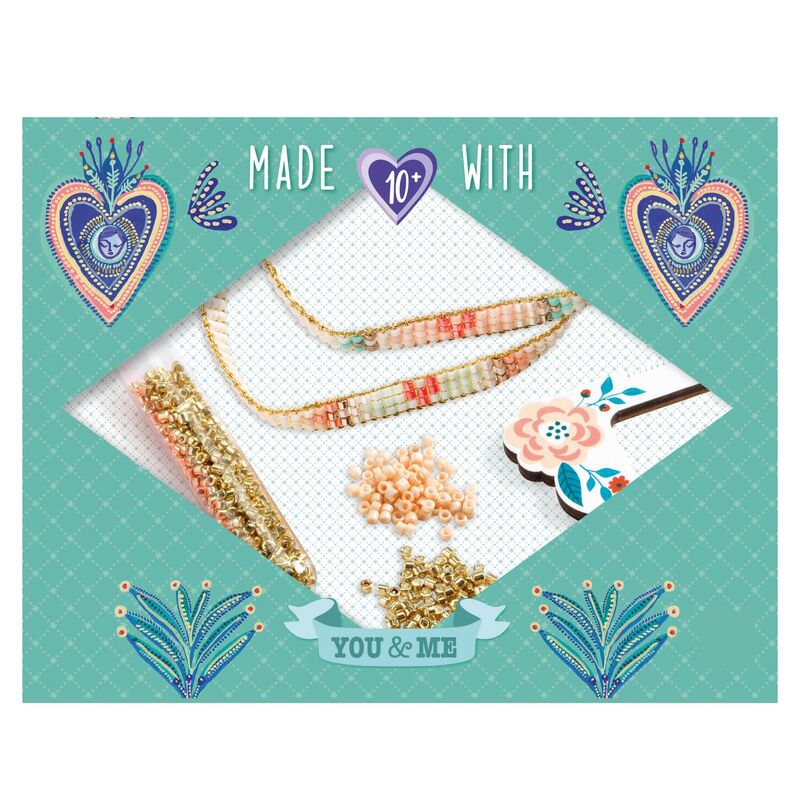 Djeco - You & Me Miyuki & Hearts Beads Bracelets Set