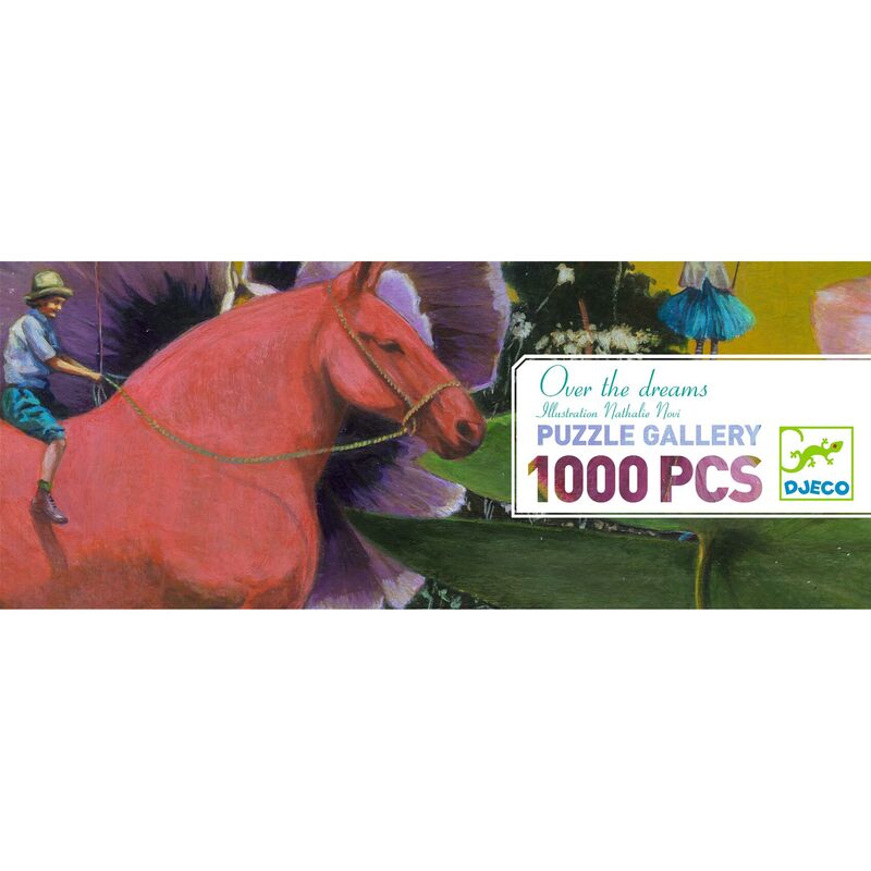 Djeco - Nathalie Novi 1000pc Horse Fantasy Gallery Jigsaw Puzzle