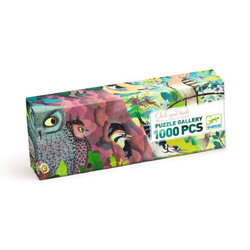 Djeco - Owls & Birds 1000pc Gallery Jigsaw Puzzle