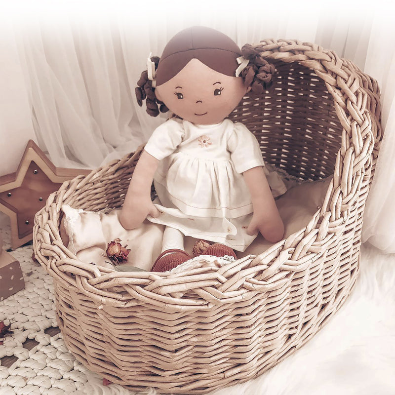Bonikka 'Cecilia' Linen Dress Doll 42cm
